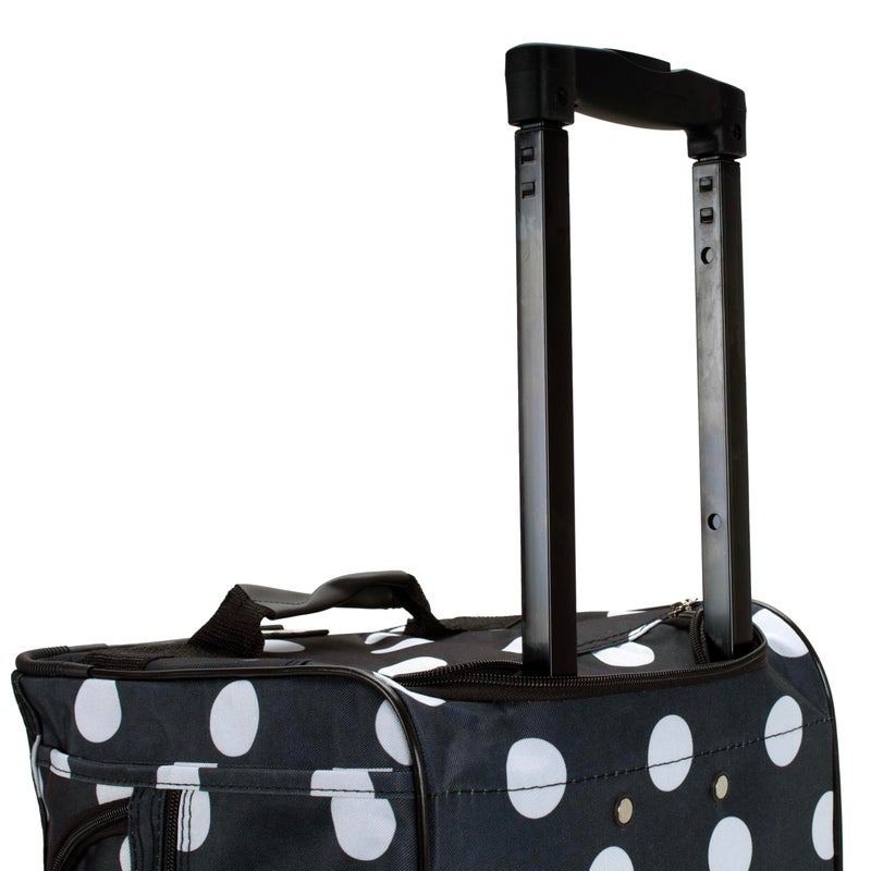 Rockland Rolling Duffel Bag, BLACKDOT, 22" - Image 4